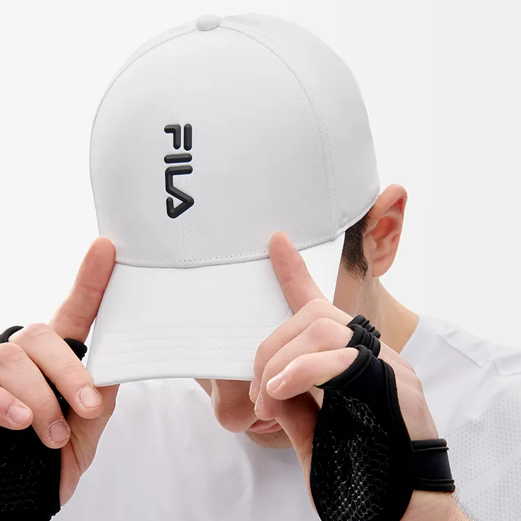 FILA Athletics Baseball Cap Unisex Jade White-3