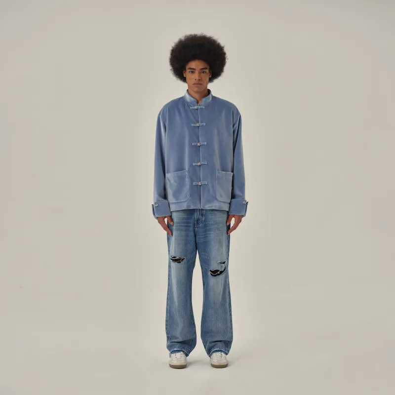 GALLIANO LANDOR Jackets Coats Men's Carolina Blue-2