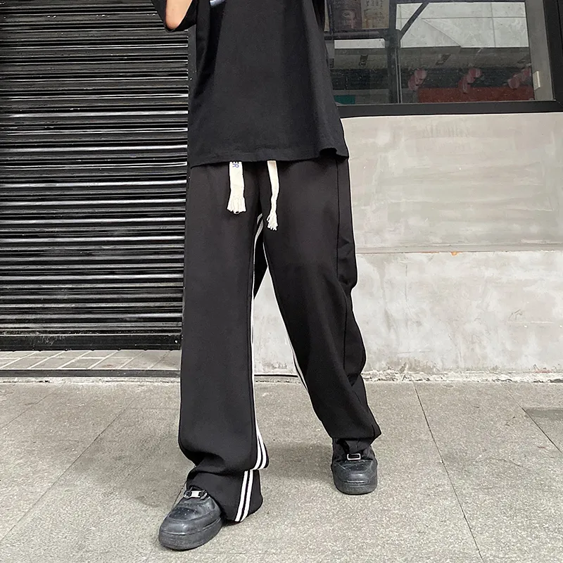WHISTLEHUNTER Casual Pants Unisex Black-3