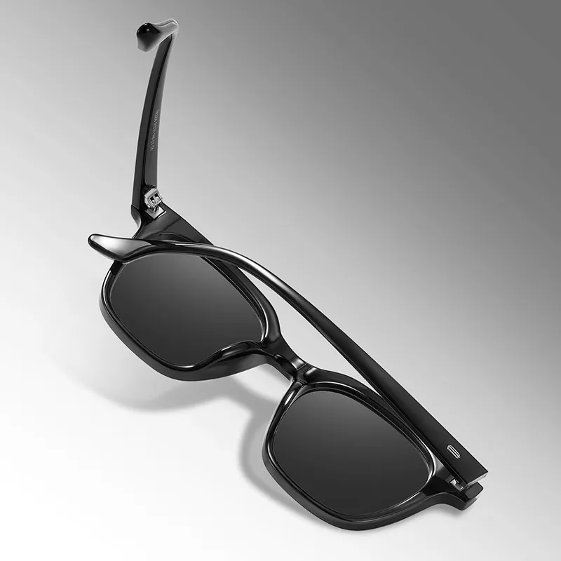 MUYKUY TR90 Square Sunglasses Unisex-4