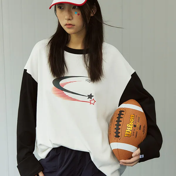 PROS BY CH Long Sleeved T Shirt Unisex Ivory White-5