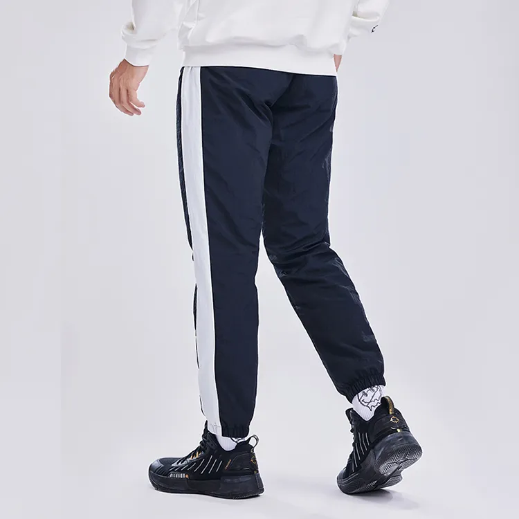 RIGORER Knitted Sports Pants Unisex Pure Black-3
