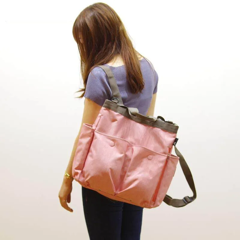 ROOTOTE Polyester Tote Handbag, Backpack, Crossbody Bag Tubas Unisex-17