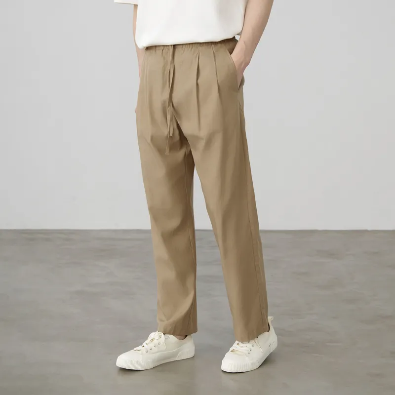 A.B.X Summer Thin Ankle Length Casual Pants Men's-6
