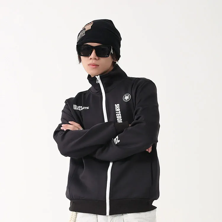 Zoo York Loose Fit Moderate Jacket Unisex Black-4
