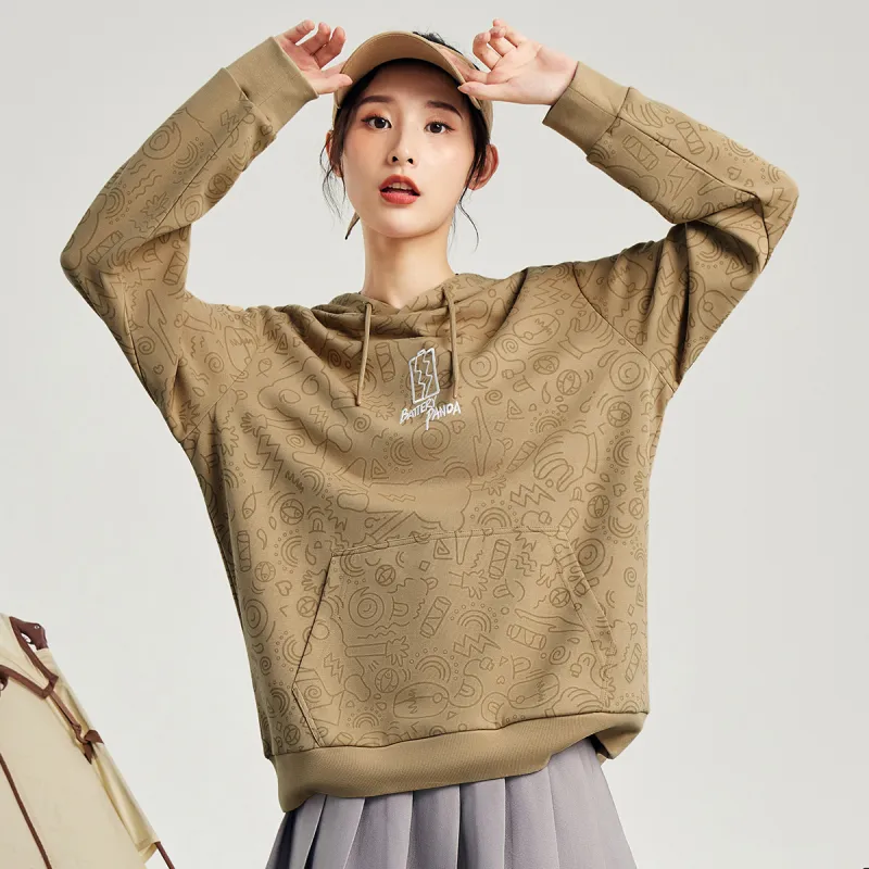 Erke Sweatshirts Unisex Millet Khaki-2