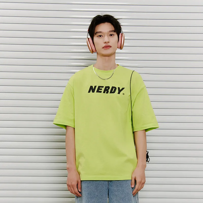 Nerdy T Shirts Unisex Lime-2
