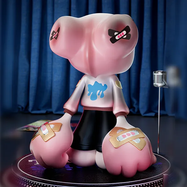XQWGT Friday Can Xiaowuzi Bhand 18cm Chibi Figures-5