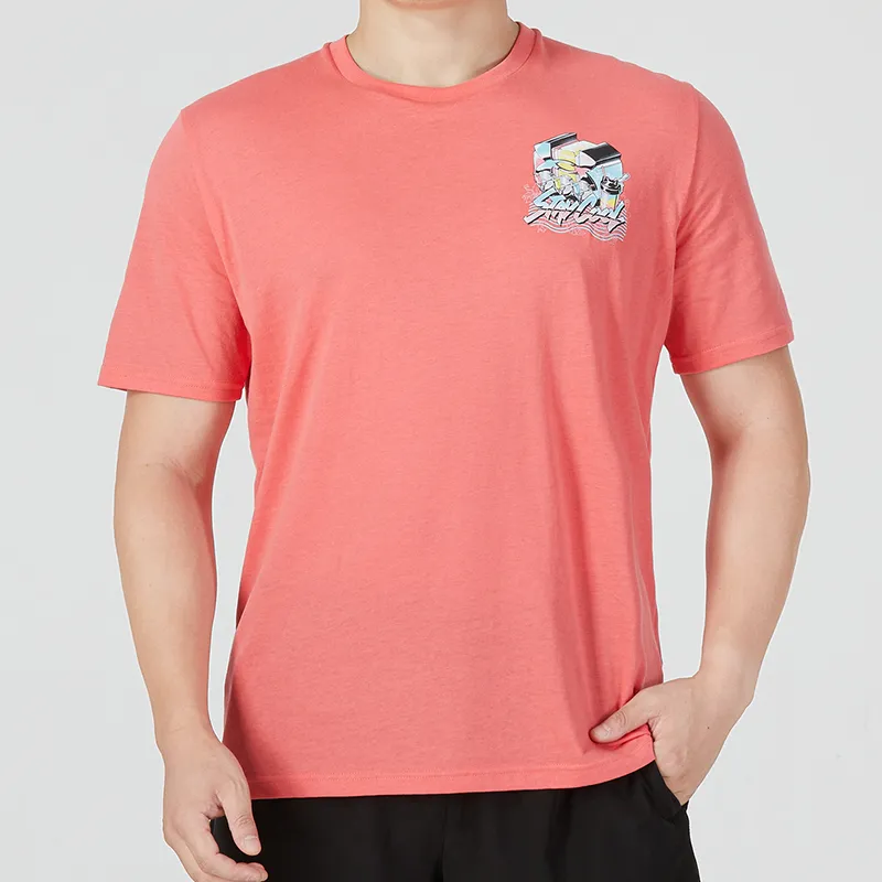 Under Armour T Shirt Men's Pink-3