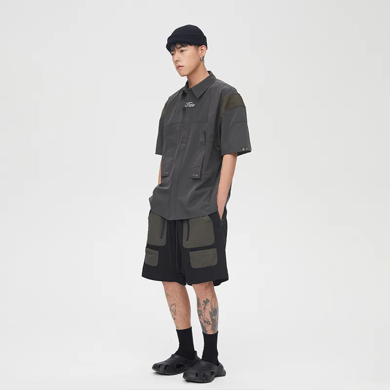 FIRE 2 COLD EGO Short Sleeved Unisex Dark Gray-2