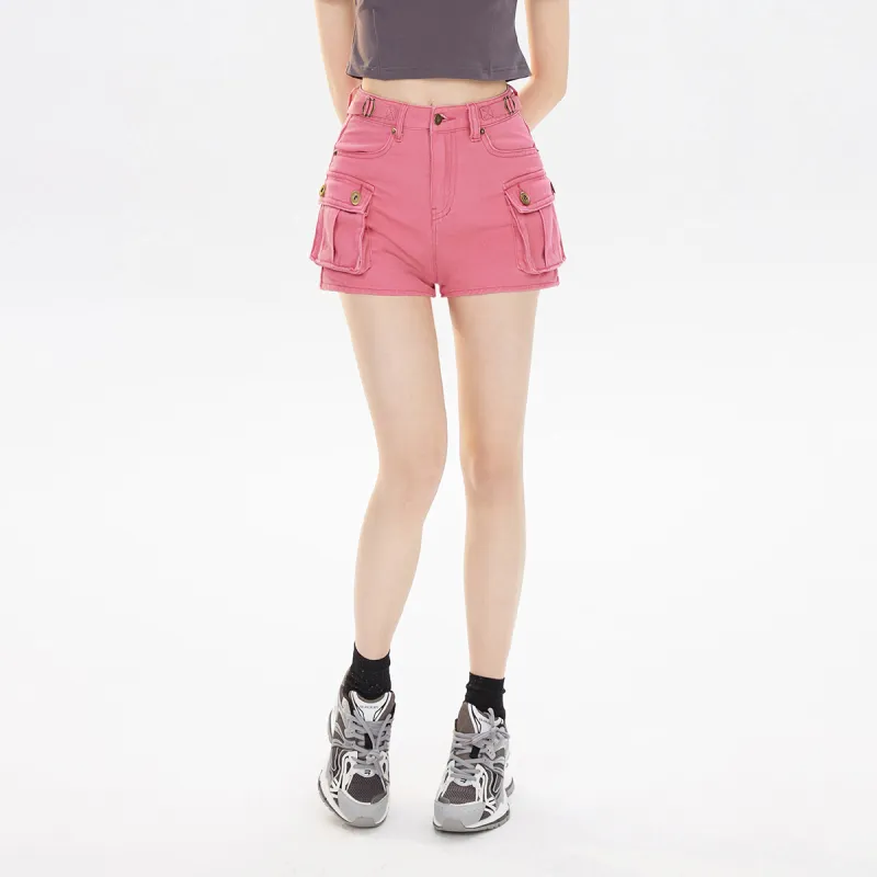 MEETLADY Denim Shorts Women's-2