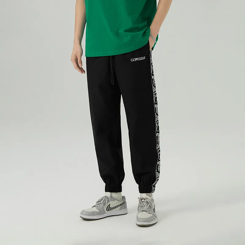 COPPOLELLA Jogger Thin Sports Pants Unisex Black-2