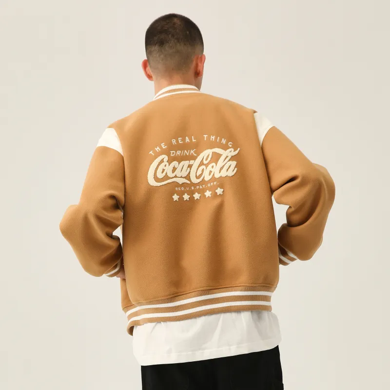Coca Cola Baseball Jacket Unisex-8
