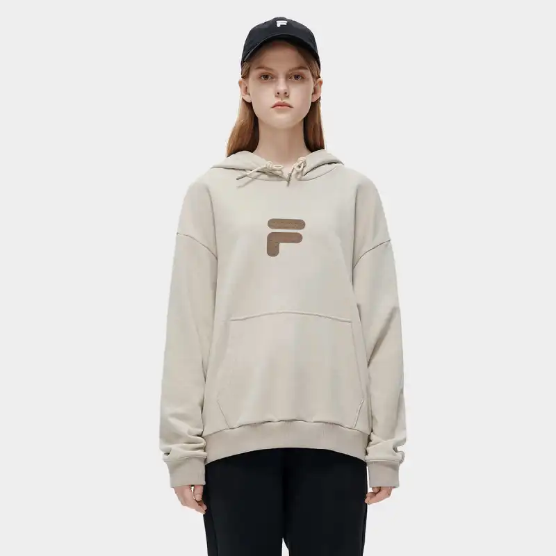FILA FUSION Sweatshirt Unisex Skin Gray-4