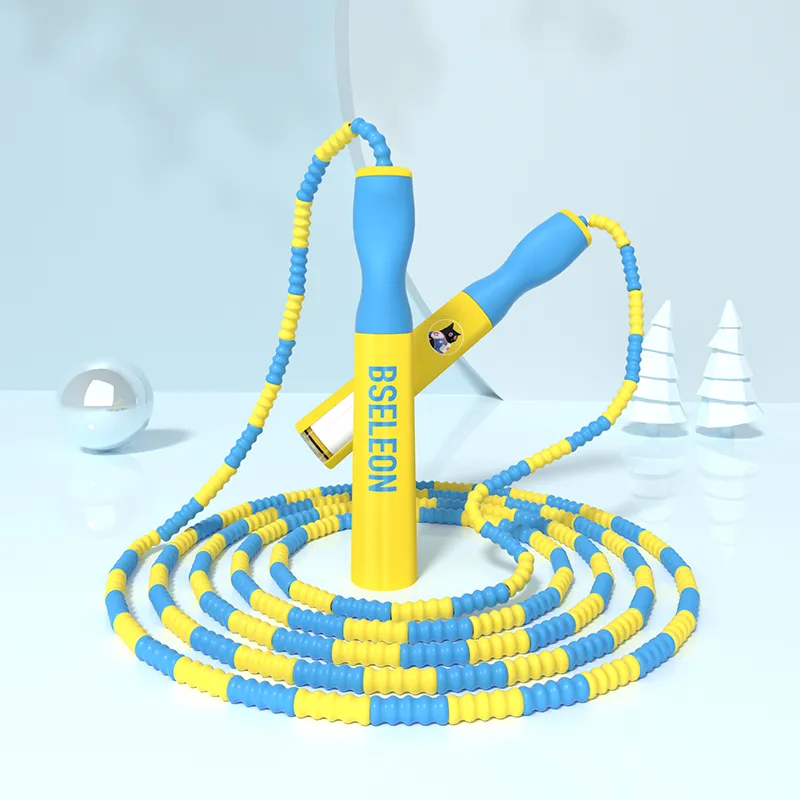 BSELEON Casual Entertainment Non Countable Jump Ropes Kids Handle Material PP, PC, Rope, PVC, Silicone Approx. 2.8m-2