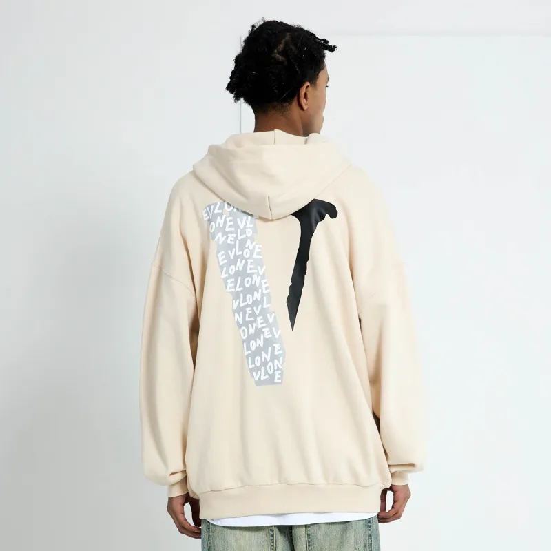 VLONE Sweatshirts Unisex Beige-3