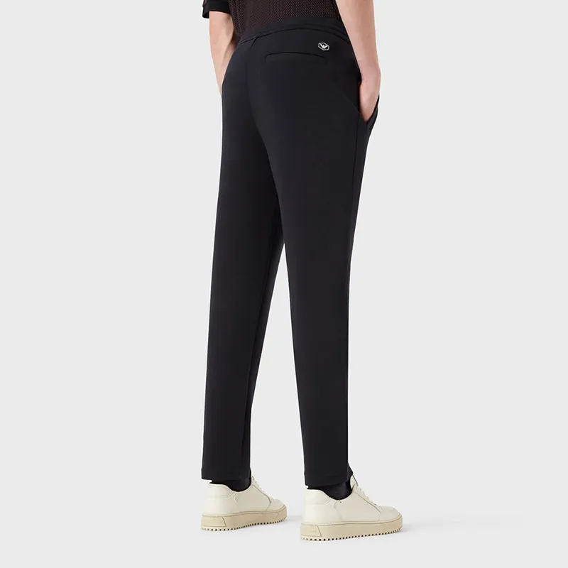 EMPORIO ARMANI Drawstring Jogging Pants-4