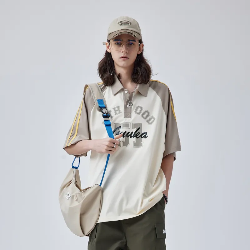 Guuka T Shirts Men Beige Yellow-3