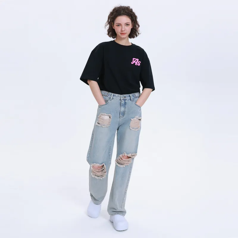 ASWZ Jeans Unisex Light Blue-6