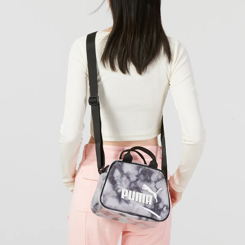 PUMA Polyurethane Casual Bag, Crossbody Bag, One Shoulder Handbag Regular Unisex Ink Wash-2