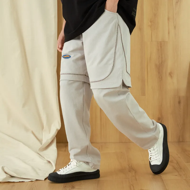 TIKIMOMOKA Straight Casual Pants Unisex-4