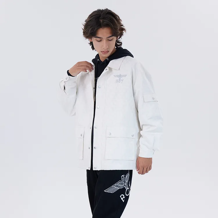 Boy London Jacket Unisex Silver-2