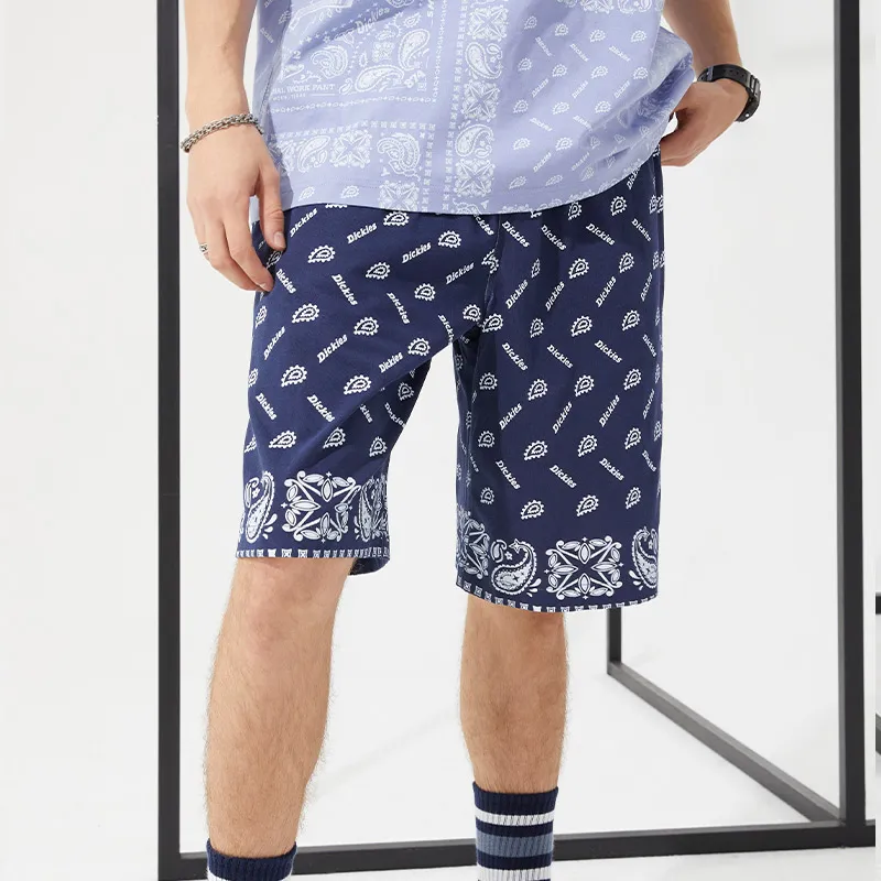 Dickies Casual Shorts Men Navy Blue-2