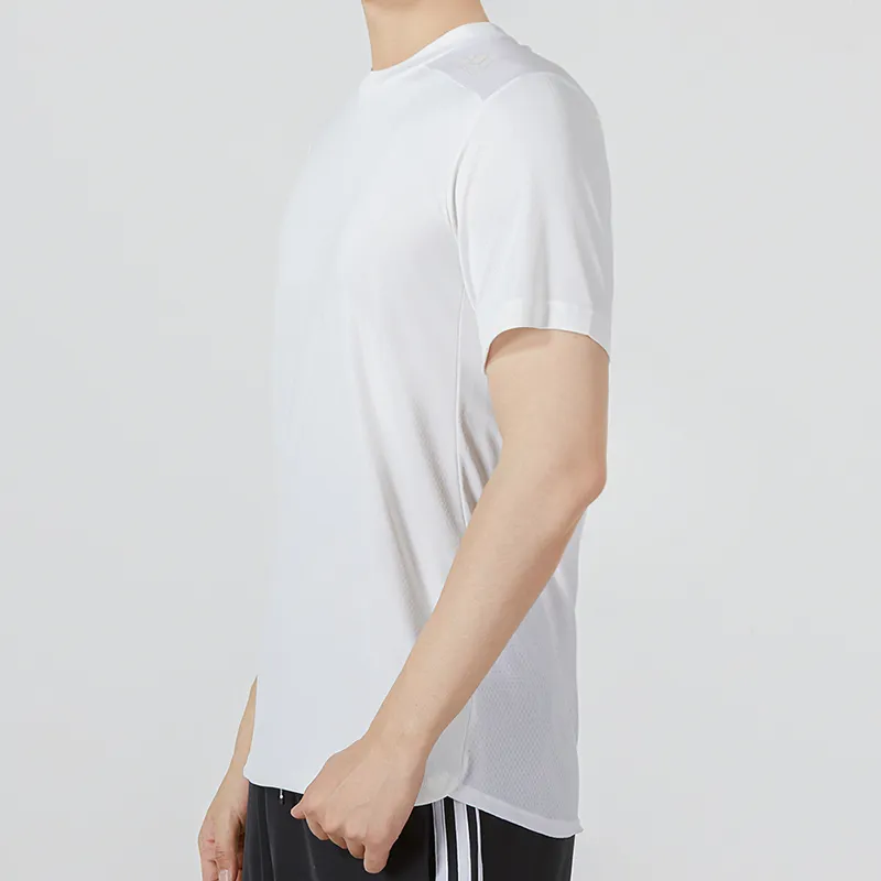 Adidas Raglan Sleeve T-Shirt Men's White-4