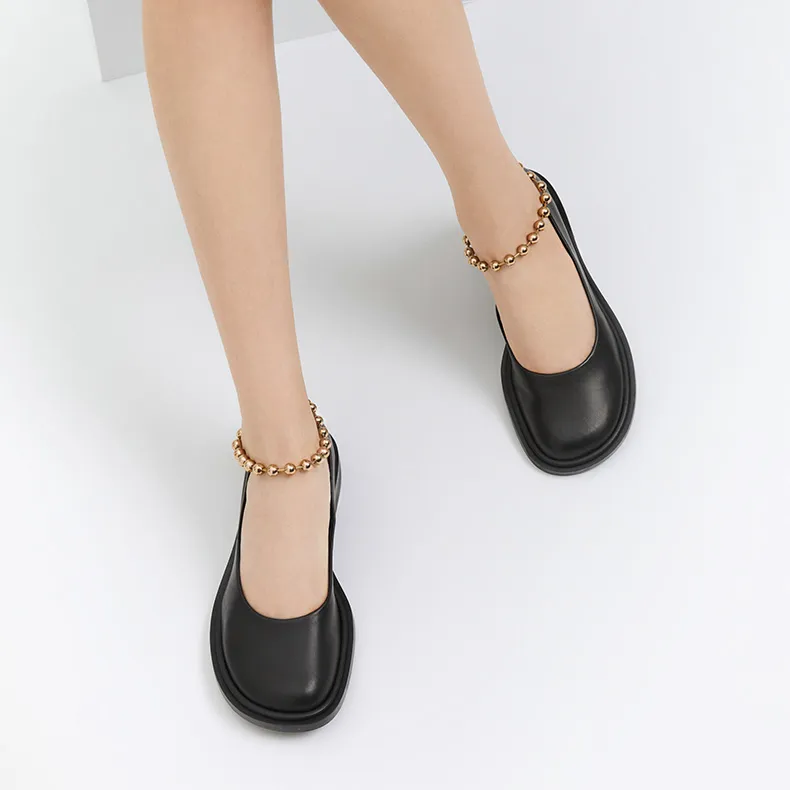 CHARLES&KEITH Block Heel Unlined Shoes Women's-1