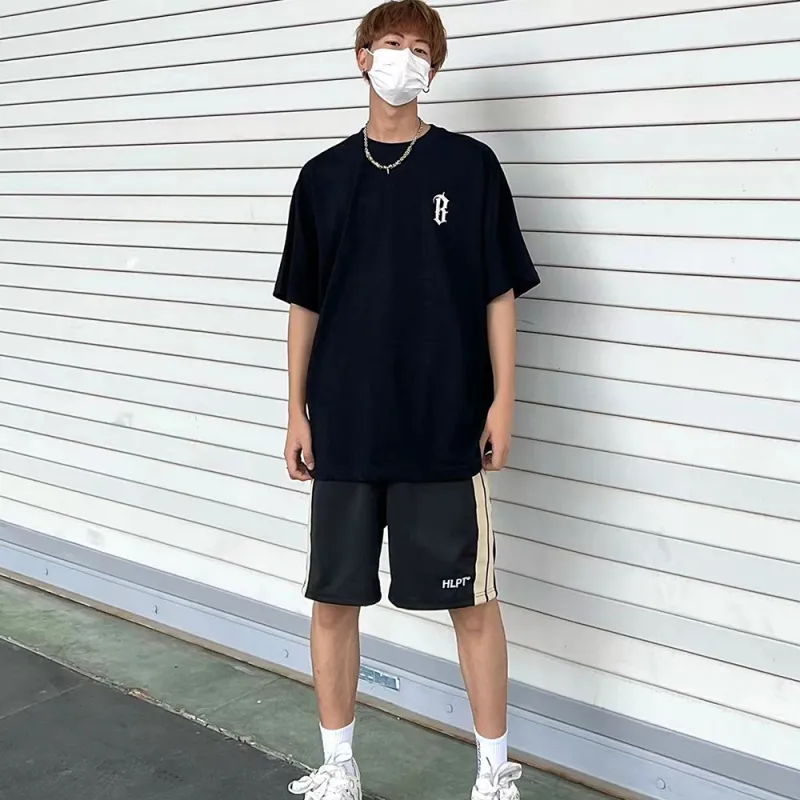 HELIPORT Casual Shorts Unisex Black-2