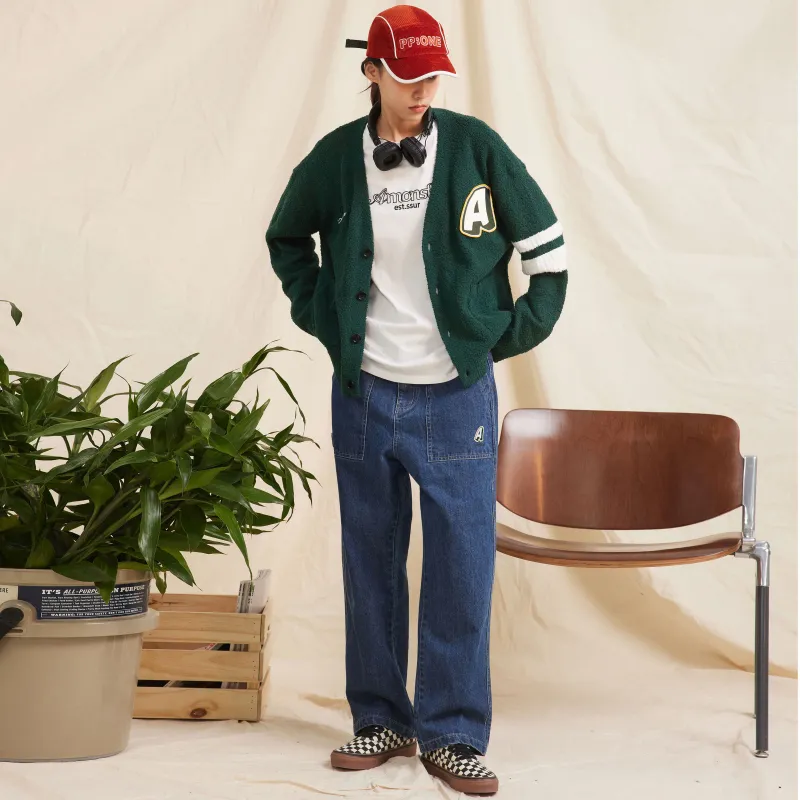 AMONSTER Cargo Pants Thin Jeans Unisex-2