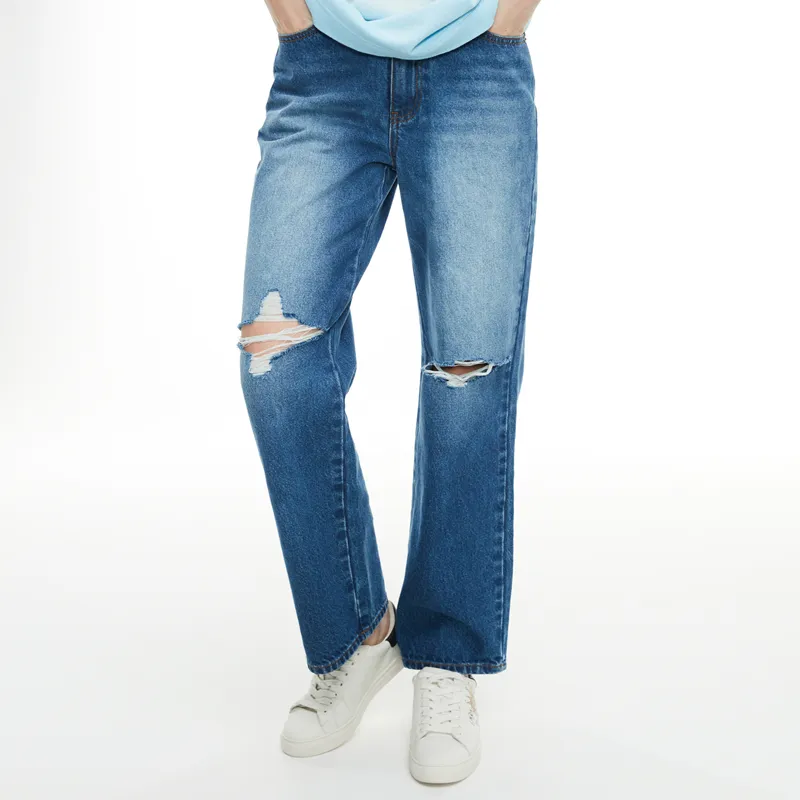 Ed Hardy Straight Jeans Women's Indigo-3