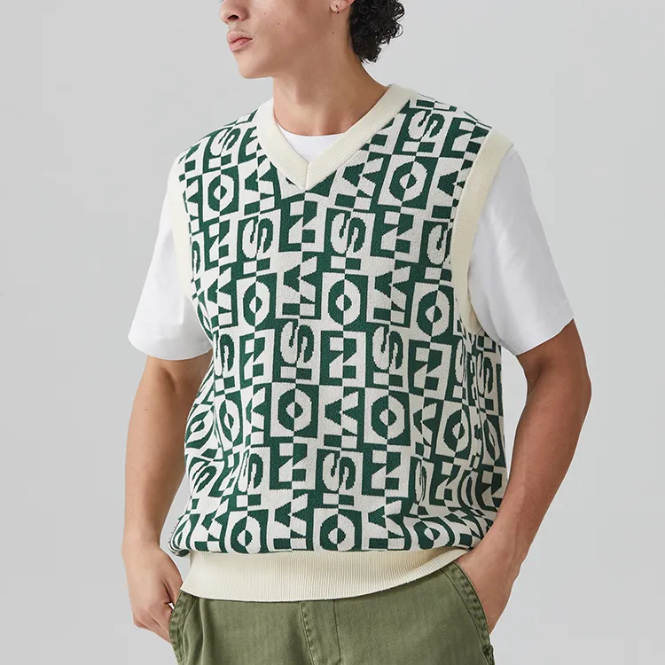 Vision Street Wear Vest Unisex Green-4