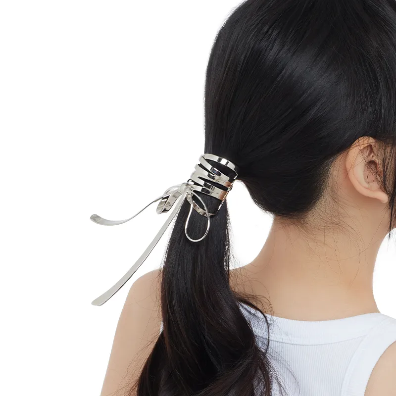 YVMIN Ribbon bow Hair Clip-3