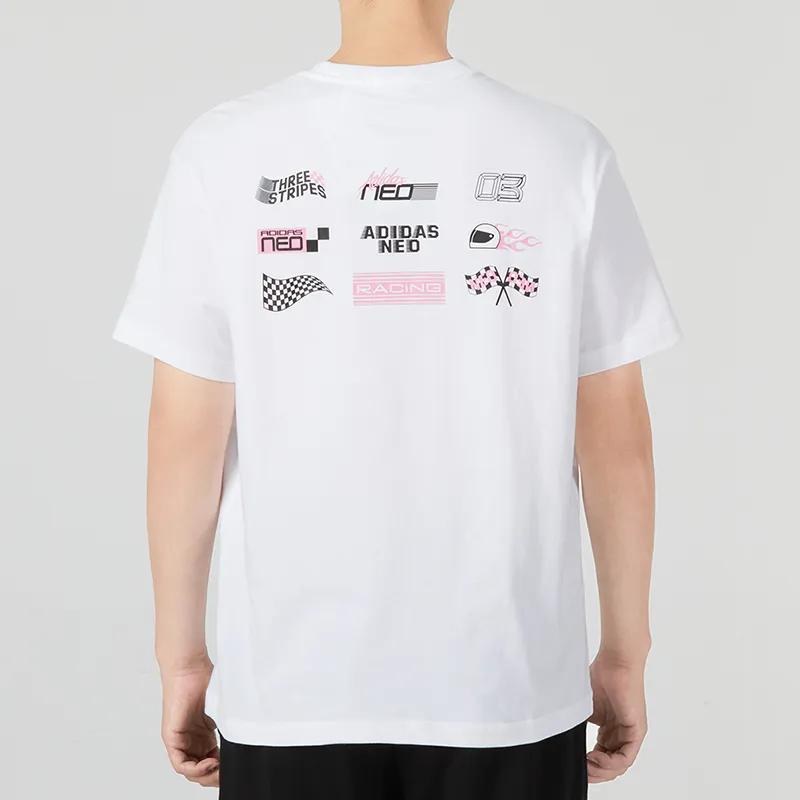 Adidas Neo T Shirts Men White-3