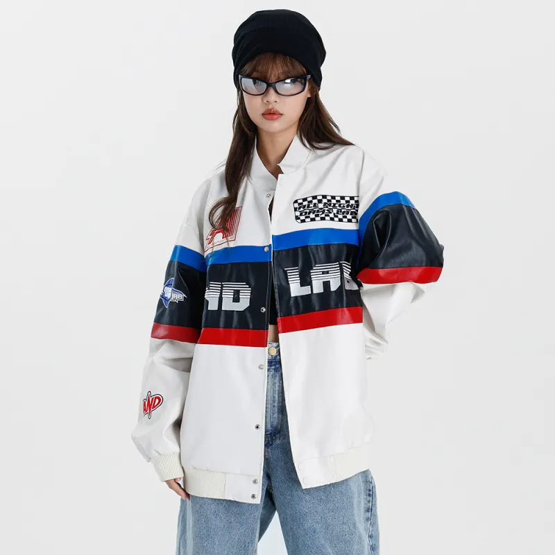 ALL NIGHT DAYS Loose Fit Jacket Unisex-9