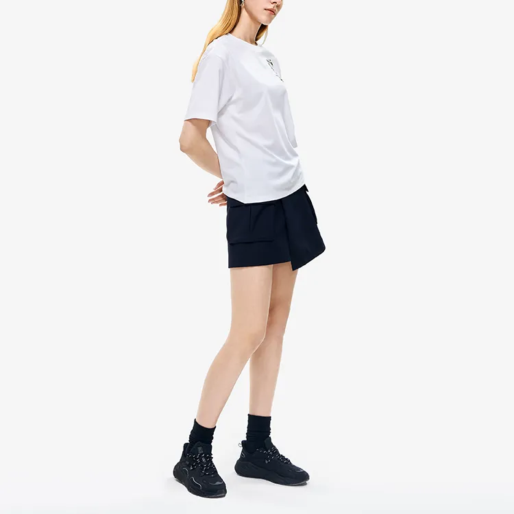 FILA Casual Short Skirts Women's Legend Blue-2