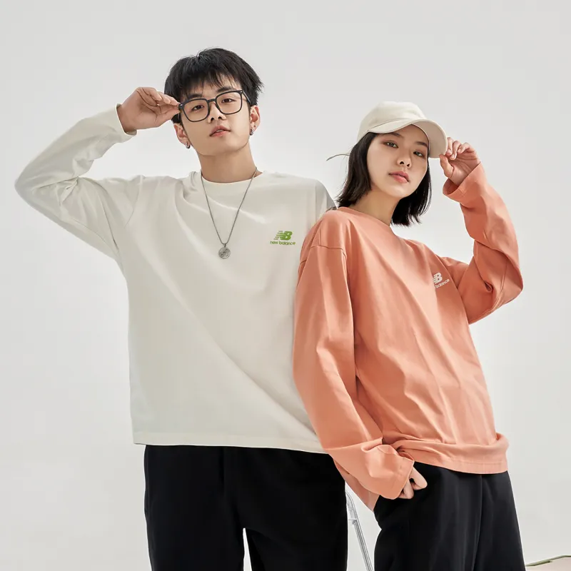 New Balance T Shirt Unisex Orange Red-6