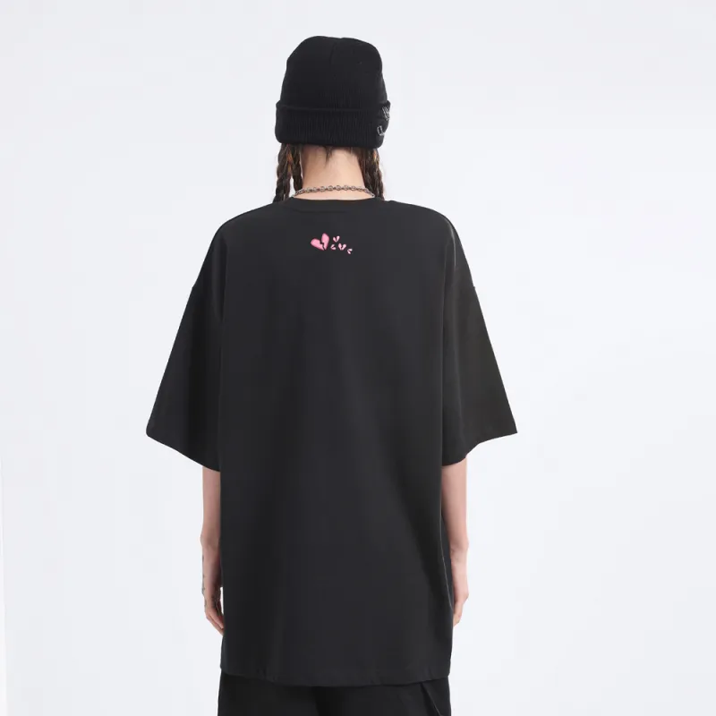 BABUGGE T Shirts Unisex Black-2