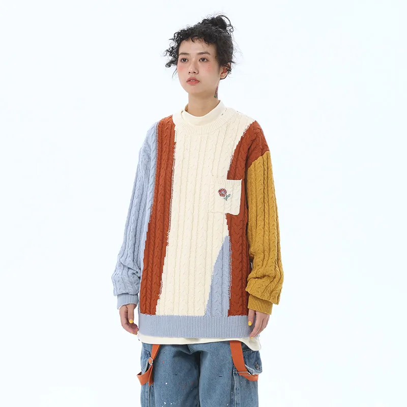 MostwantedLab Vintage Flower Sweaters Unisex-11