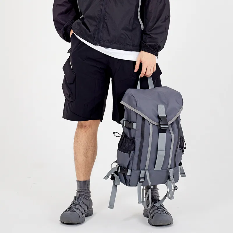 MYEDITION 24LS32LL Laptop Bag Backpack Outdoor Bag Polyester With Nylon Multicolor Unisex-42