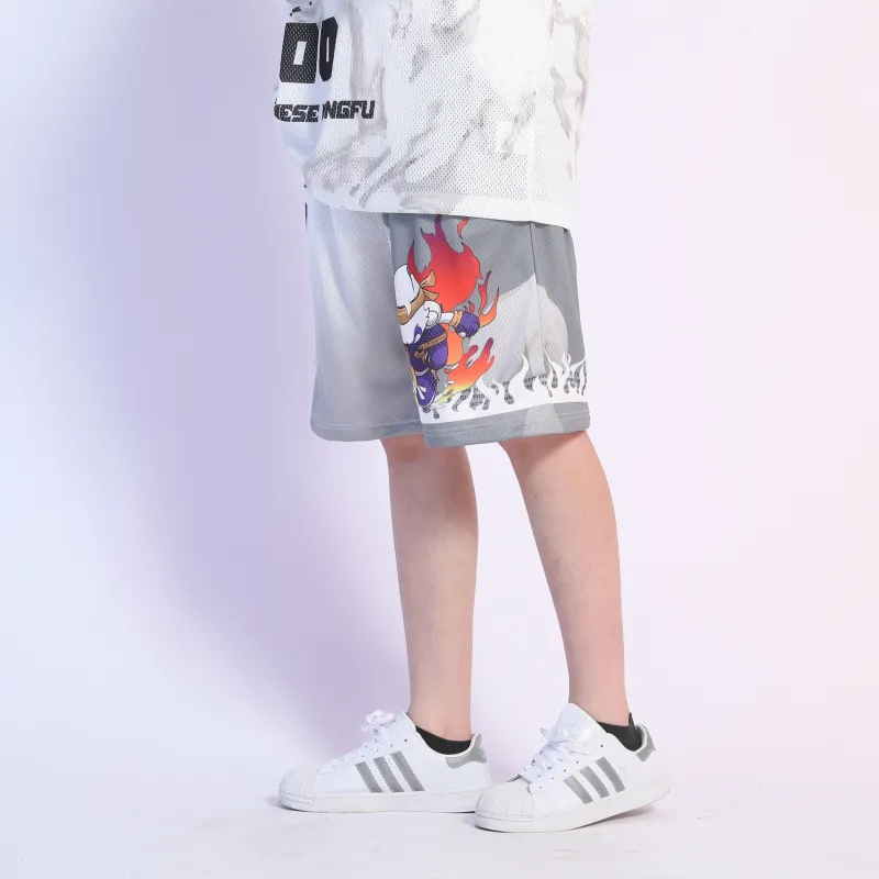 FireMonkey Basketball Shorts Unisex-4
