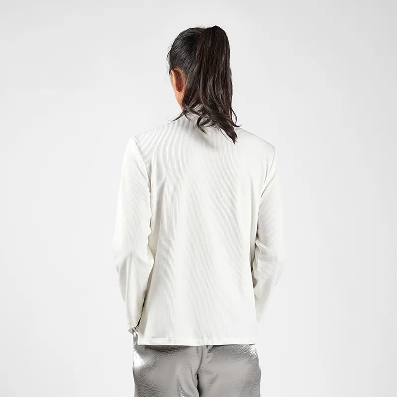 Cheng Jin Yi Bureau Knitwear Unisex White-2