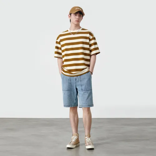 A.B.X Crew Neck 2EAHTM1DJ707XXDS Short Sleeved T Shirts Men's