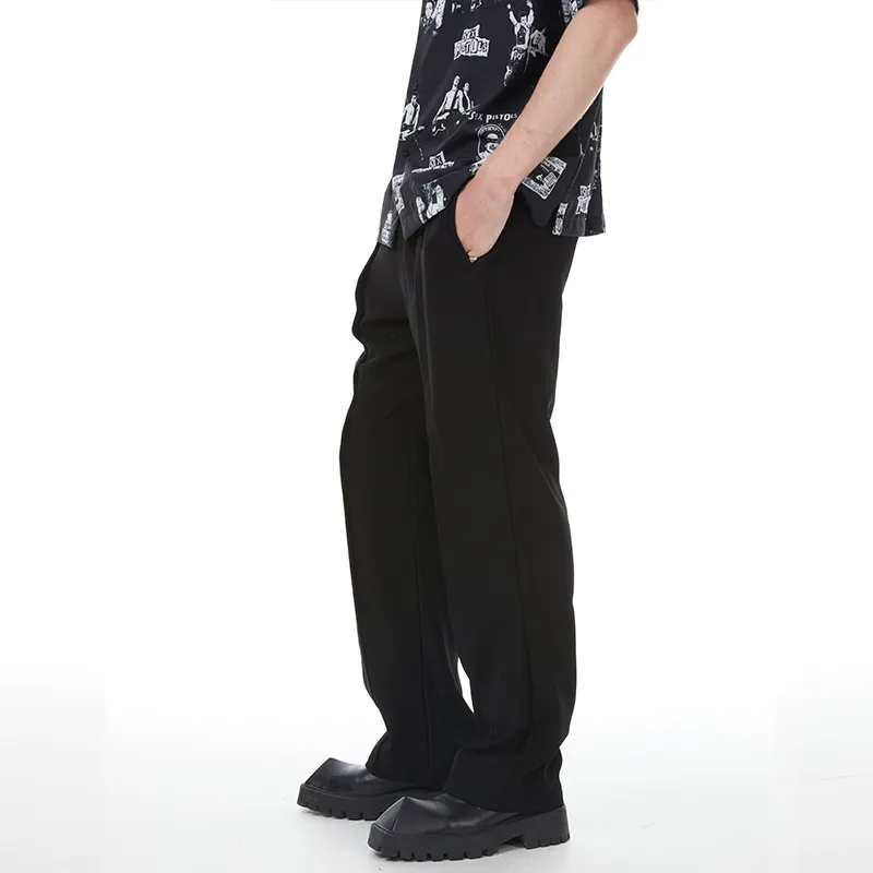 KREATE Suit Trouser Unisex Black Ecru-12