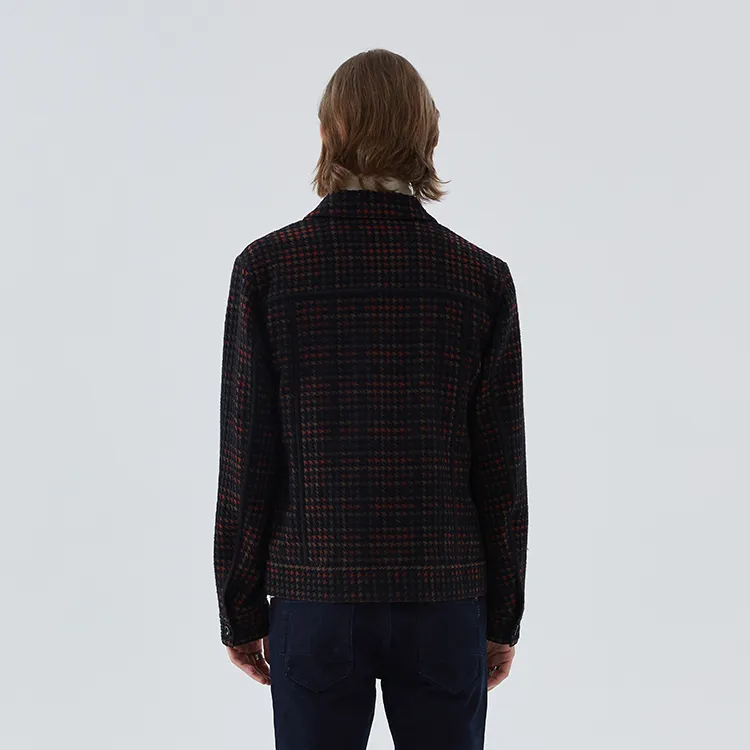 DAVID NAMAN FW22 Jacket Men's Orange Black-3