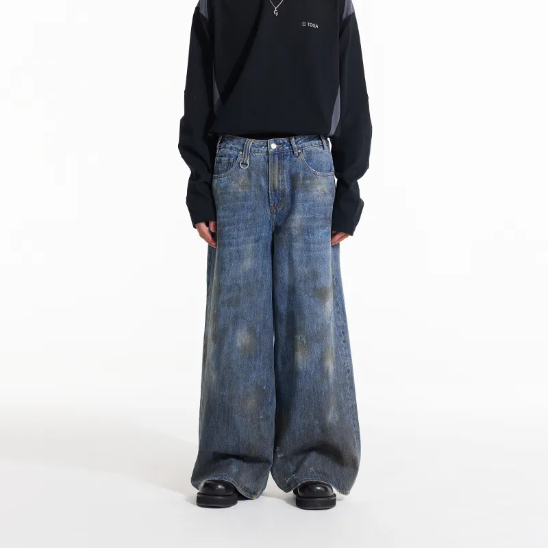 TERRA INCOGNITA Jeans Unisex Washed Blue-4