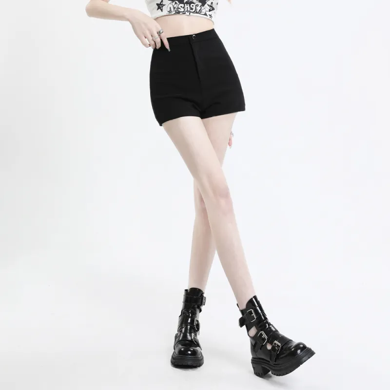 FLIM Casual Shorts Women's Black-5