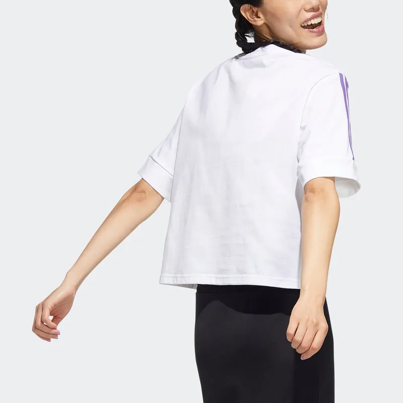 Adidas Neo T Shirt Women's White-4