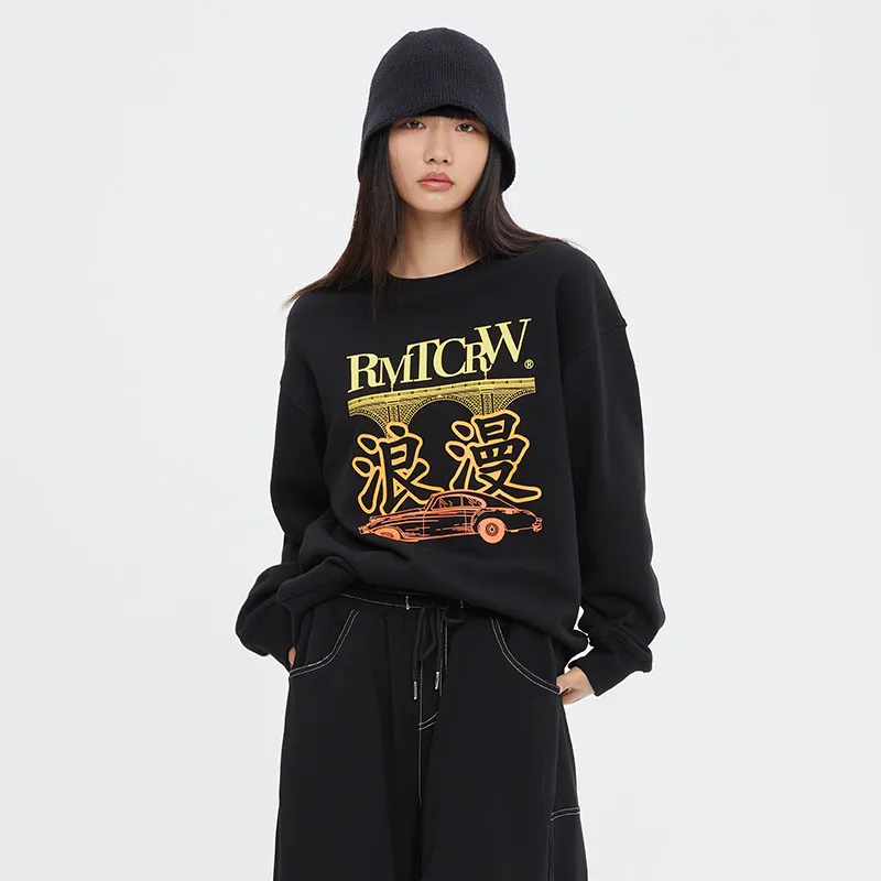 RMTCRW ROMANTIC CROWN Crew Neck Loose Fit Sweatshirt Unisex-6